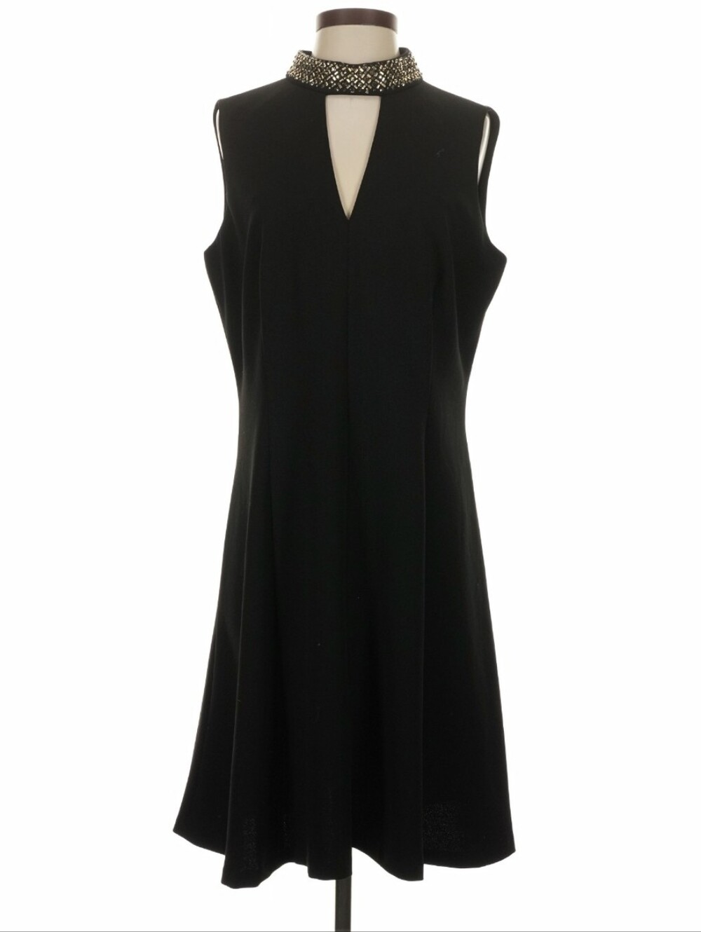 Calvin Klein Embellished Collar Dress
